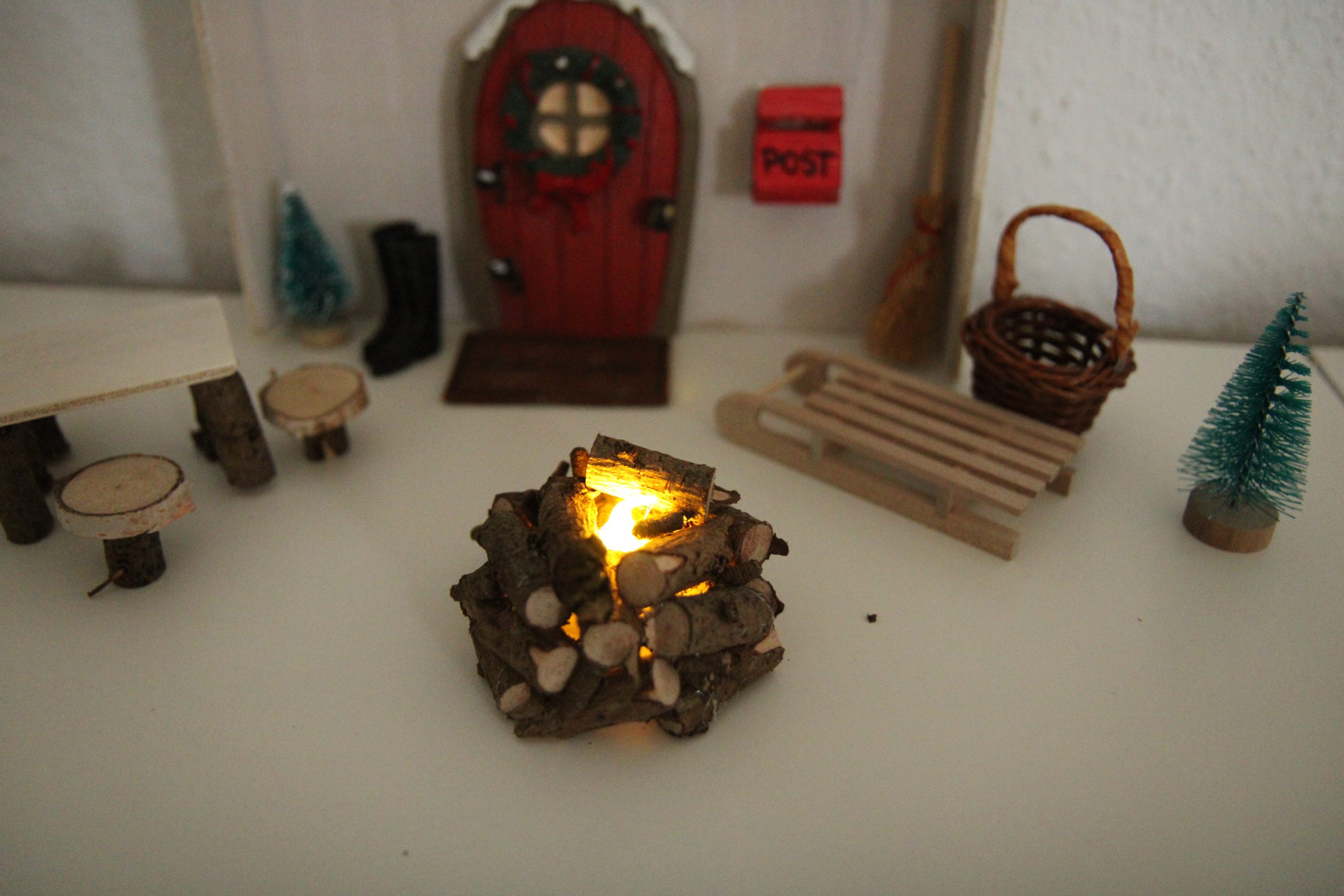 Wichtel DIY: Wir basteln ein Lagerfeuer für den Wichtel - Die